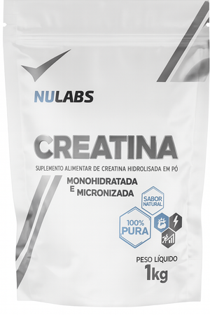 Creatina Nu Labs 1KG Nu Labs Monohidratada