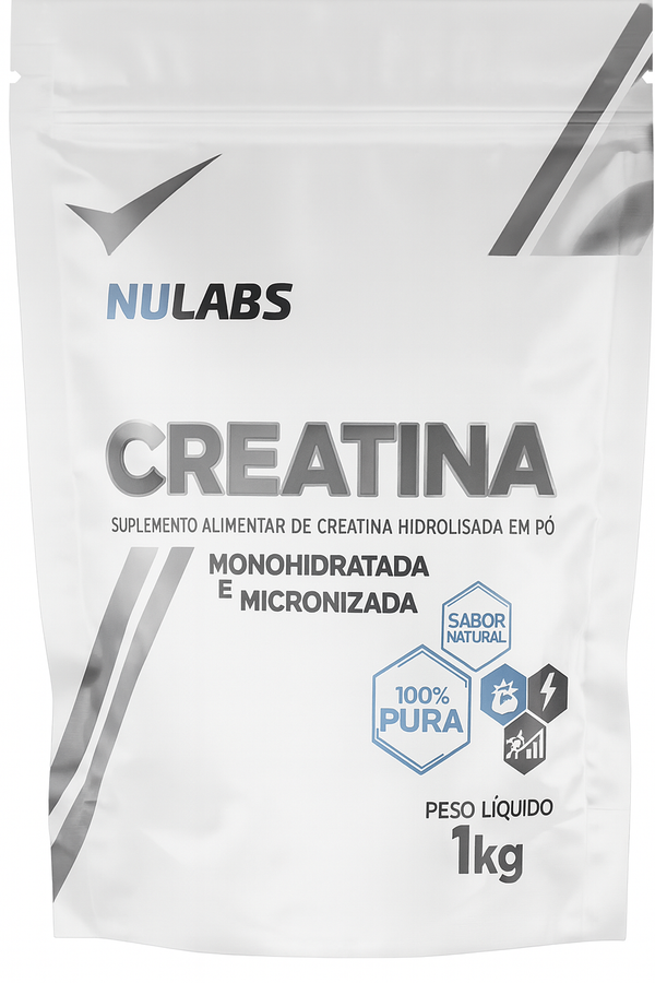 Creatina Nu Labs 1KG Nu Labs Monohidratada