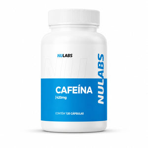 Cafeína 420mg - 120 Cápsulas | NULABS