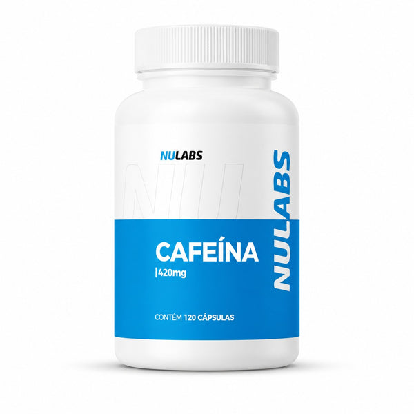 Cafeína 420mg - 120 Cápsulas | NULABS